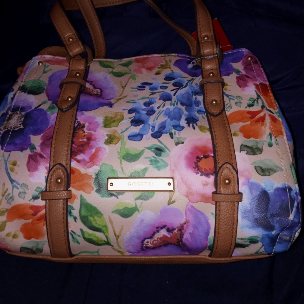 NEW!! Beautiful Rosetti Kira Floral Bag